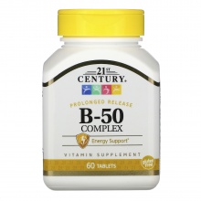 Витамины 21st Century Комлекс B-50  60 таблеток