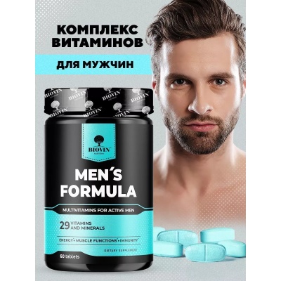  Biovin Mens Formula 60 