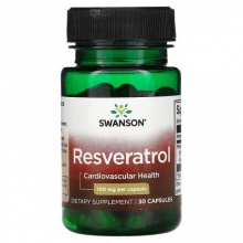 Антиоксидант Swanson RESVERATROL 30 капсул
