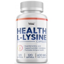 Аминокислота Health Form L-Lysine 600 мг 120 капсул